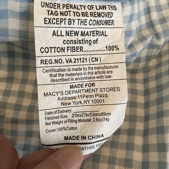 ONE Martha Stewart Garden Floral Standard Sham - Picture 8 of 8